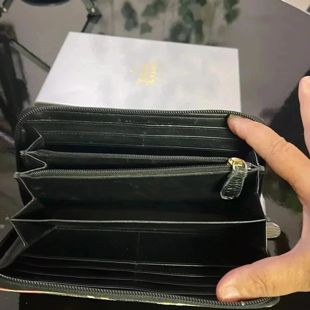 Vivienne Westwood Darby Classic long wallet.